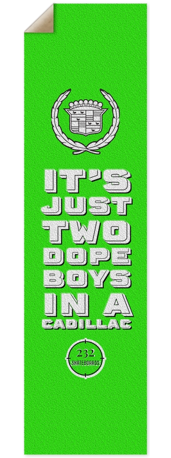 👽 Two Dope Boys 👽 9 x 33 Inch Griptape