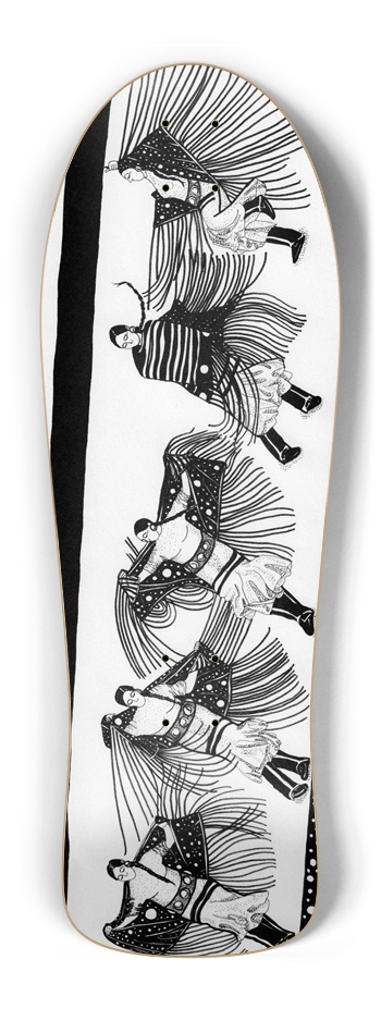 Fancy Shawl Old School Shape