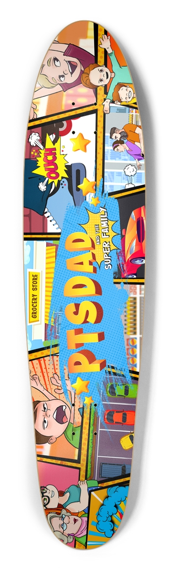 PTSDAD - Longboard Longboard Shape