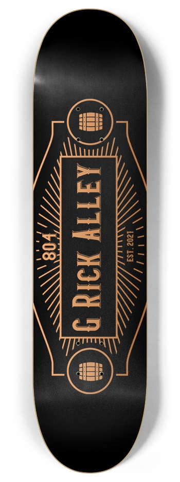 G Rick Alley 8 Inch Skateboard Deck