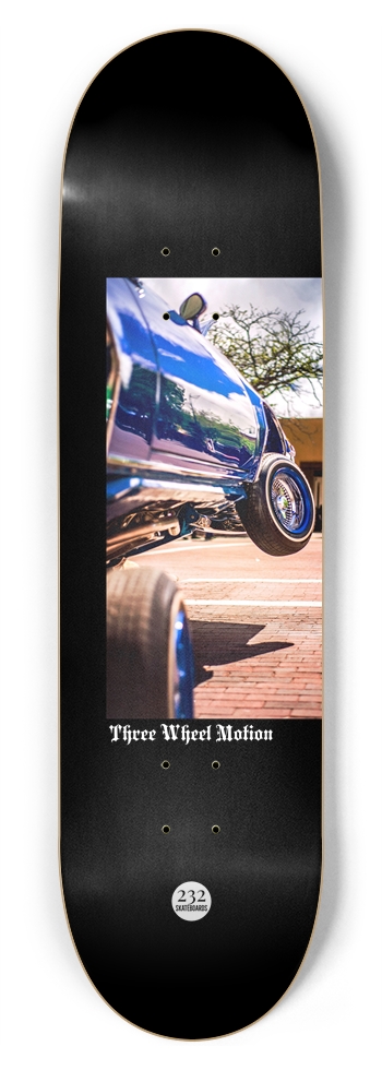 “Three Wheel Motion” 8-3/4 Inch Skateboard