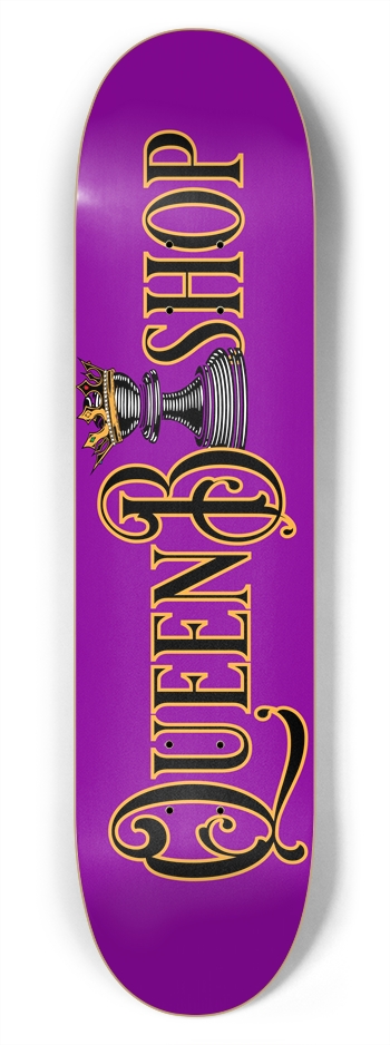 QueenBishop II 7-3/4 Skateboard Deck