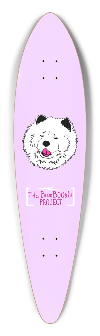 Chimmie Chow Lavender Longboard Pintail Longboard