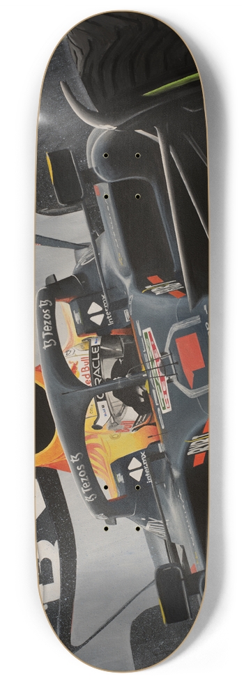 Verstappen Suzuka 2022 - 9" 9 Inch Skateboard