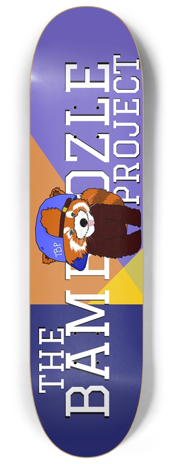 Rad Panda Deck - Size: 8.25 x 32.25 Inches 8-1/4 Skateboard Deck