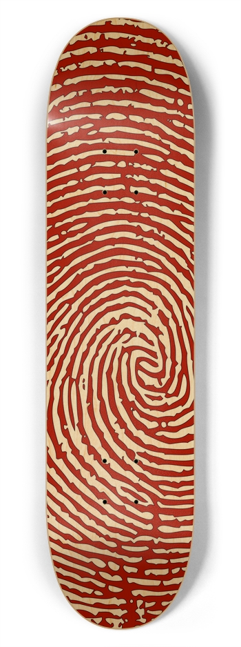Fingerprint 7-3/4 Skateboard Deck
