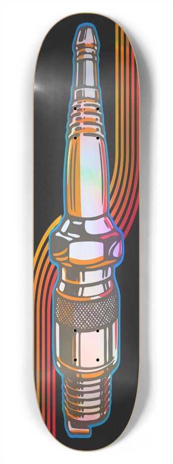 HOLO SPARKPLUG 7-3/4 Skateboard Deck