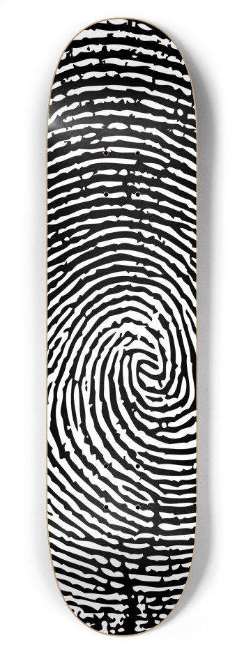 Fingerprint 7-3/4 Skateboard Deck