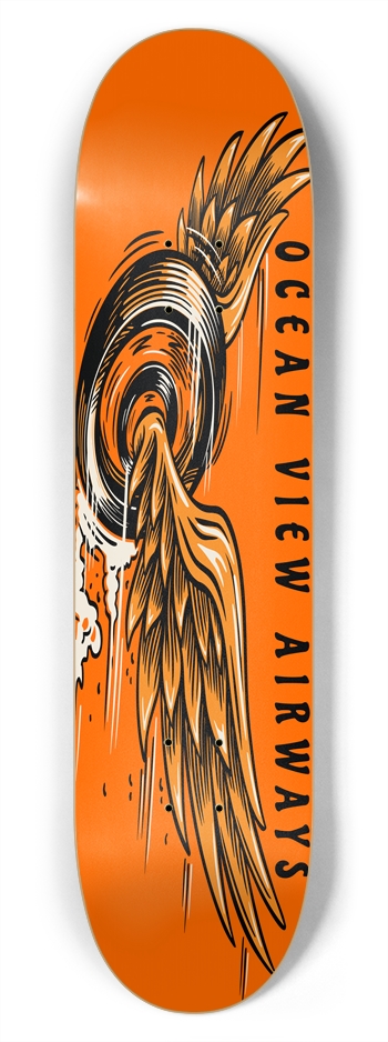 OVA Wheel Board 7-3/4 Skateboard Deck