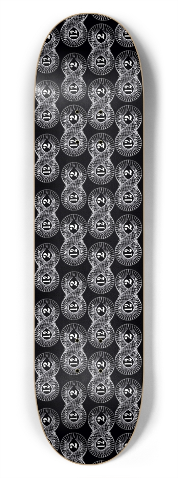 12n2 Designs 7-3/4 Skateboard Deck