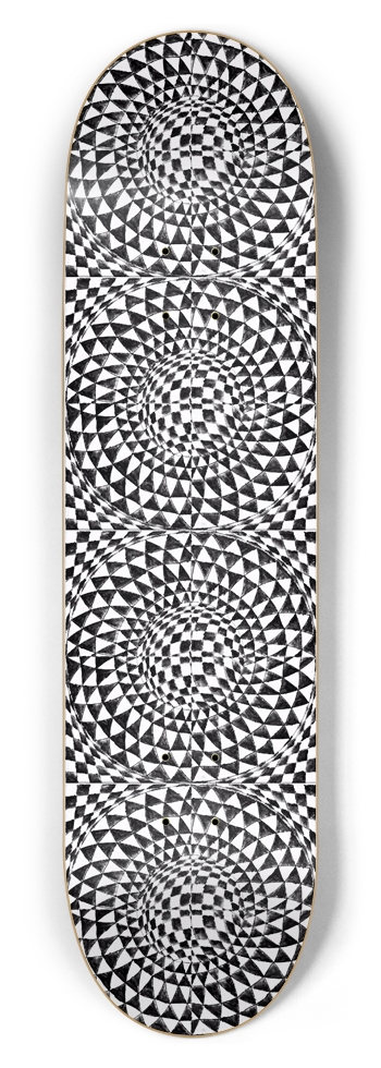 Onyx and Pearl 8-1/2 Skateboard Deck