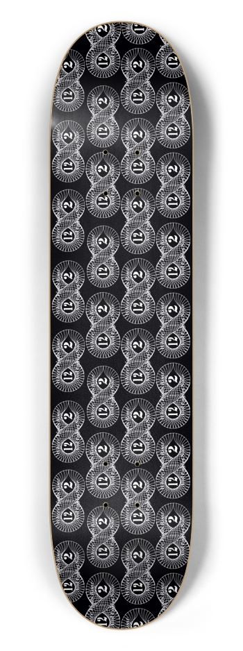 12n2 Designs 7-1/2 Skateboard Deck