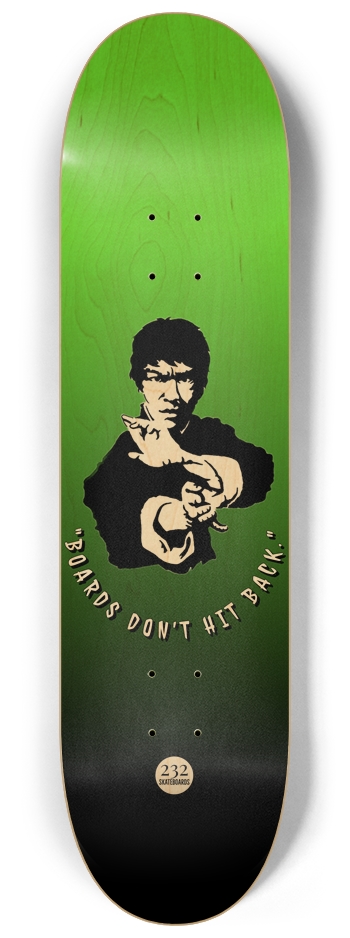 Boards Don’t Hit Back 8-1/4 Skateboard Deck