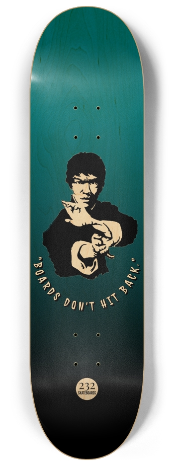 Boards Don’t Hit Back 8-1/4 Skateboard Deck