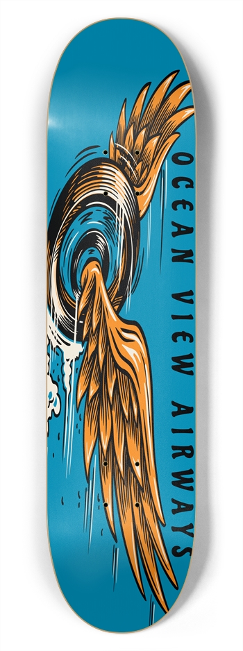 OVA Wheel  7-3/4 Skateboard Deck