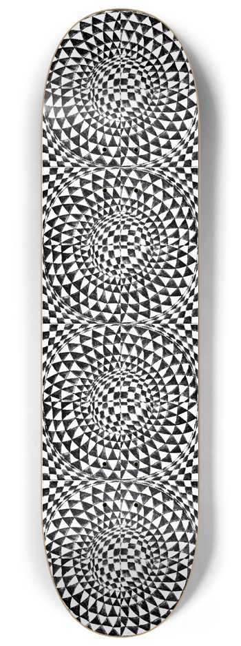 Onyx and Pearl 8-1/4 Skateboard Deck