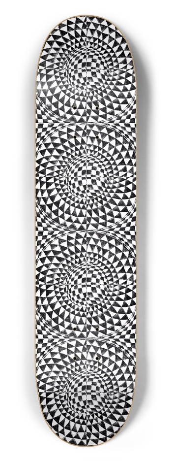 Onyx and Pearl 7-1/2 Skateboard Deck