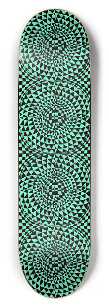 Turquoise 8-1/2 Skateboard Deck
