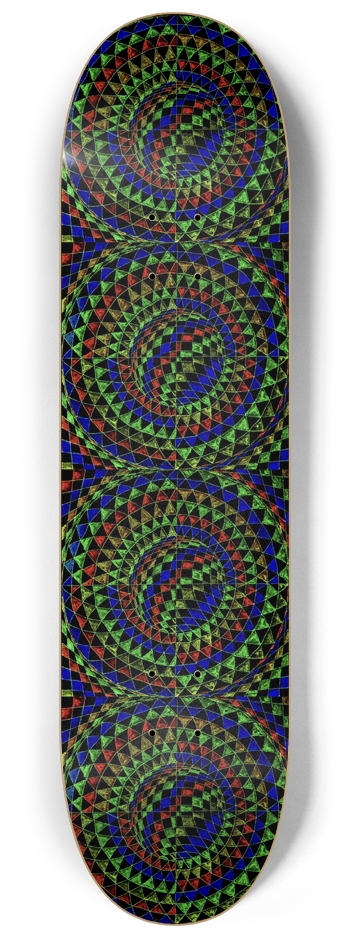 Black Opal 8-1/4 Skateboard Deck