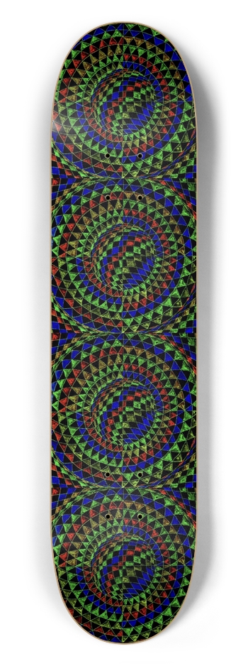 Black Opal 7-1/2 Skateboard Deck