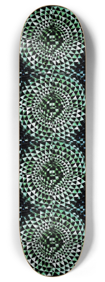 Moss Agate 8 Inch Skateboard Deck