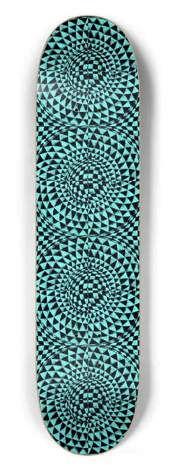 Aquamarine 7-1/2 Skateboard Deck