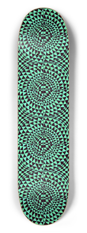 Turquoise 7-1/2 Skateboard Deck