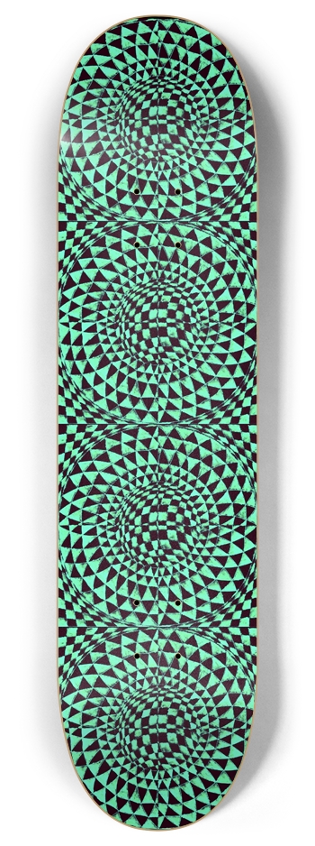 Turquoise 8 Inch Skateboard Deck