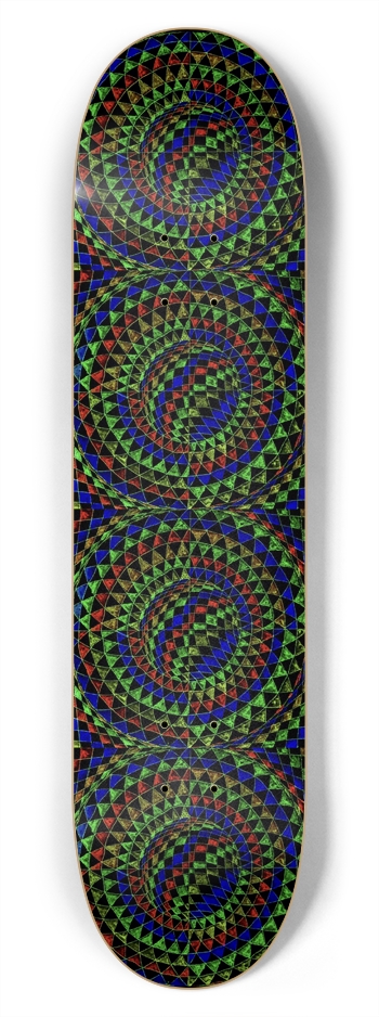 Black Opal 7-3/4 Skateboard Deck