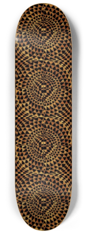Golden Tiger’s Eye 8-1/4 Skateboard Deck
