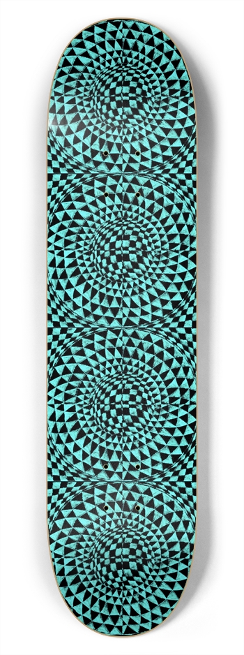 Aquamarine 7-3/4 Skateboard Deck