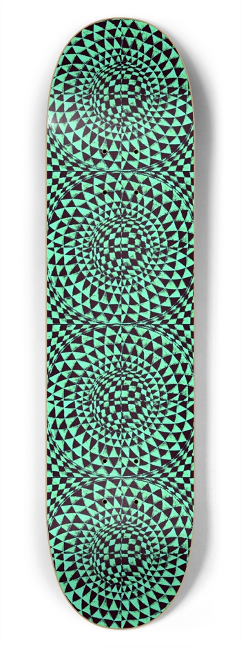 Turquoise 7-3/4 Skateboard Deck
