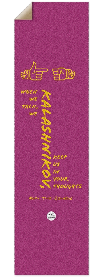 RTJ 9 x 33 Inch Griptape