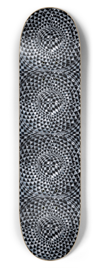 Snowflake Obsidian 7-3/4 Skateboard Deck