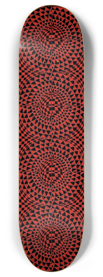 Red Spinel 8 Inch Skateboard Deck