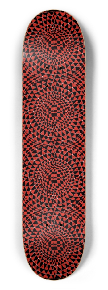 Red Spinel 7-1/2 Skateboard Deck