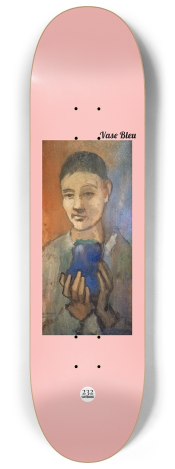 Vase Bleu 8-1/4 Skateboard Deck