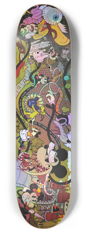 Di Nee Lan (Holo) 8 Inch Skateboard Deck