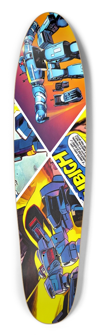 Mech World Longboard Shape