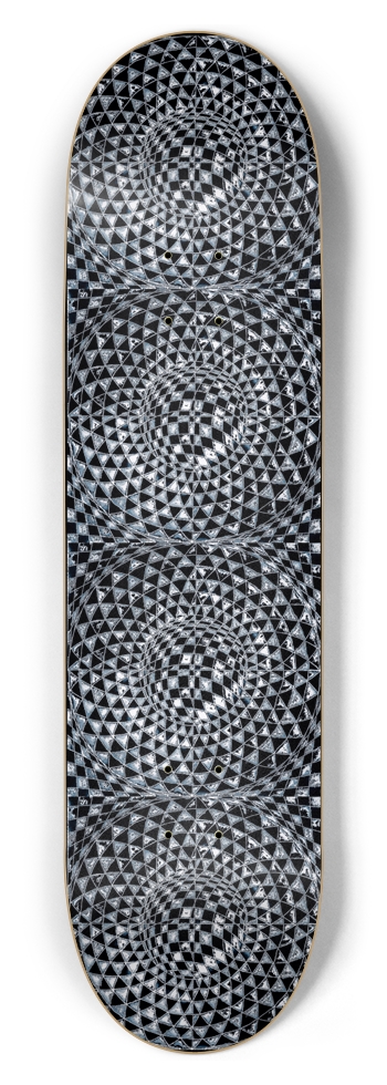 Snowflake Obsidian 8-1/2 Skateboard Deck