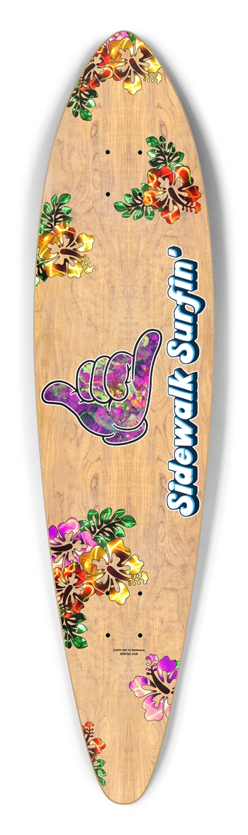 Luau Shaka - Pintail Pintail Longboard
