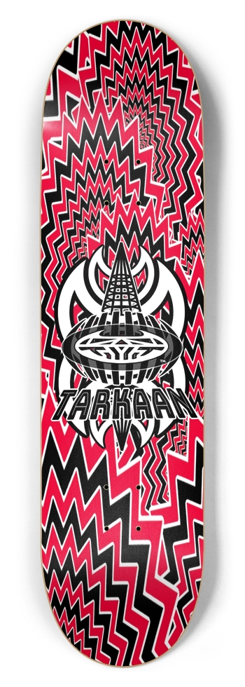 RED VORTEX 8-1/2 Skateboard Deck