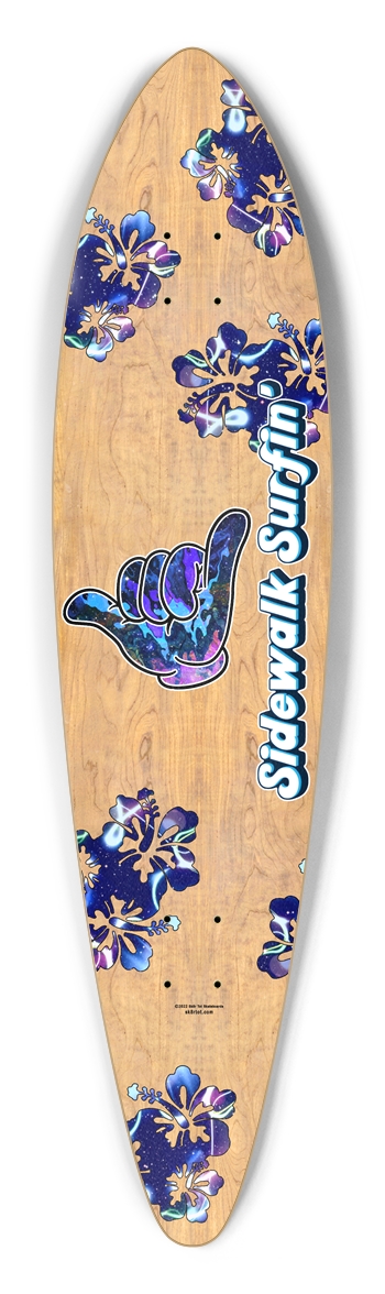 Starry Shaka - Pintail Pintail Longboard