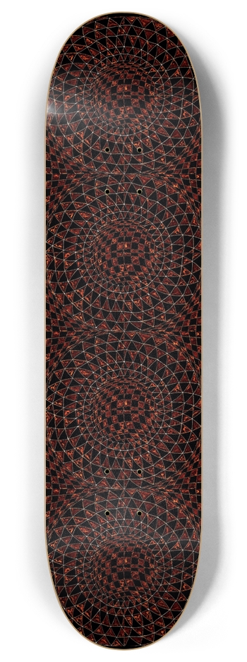 Fire Agate 8 Inch Skateboard Deck
