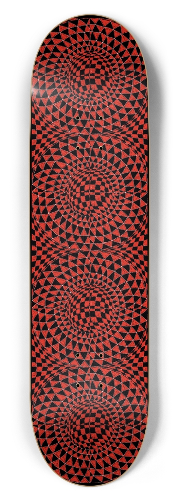 Red Spinel 8-1/2 Skateboard Deck