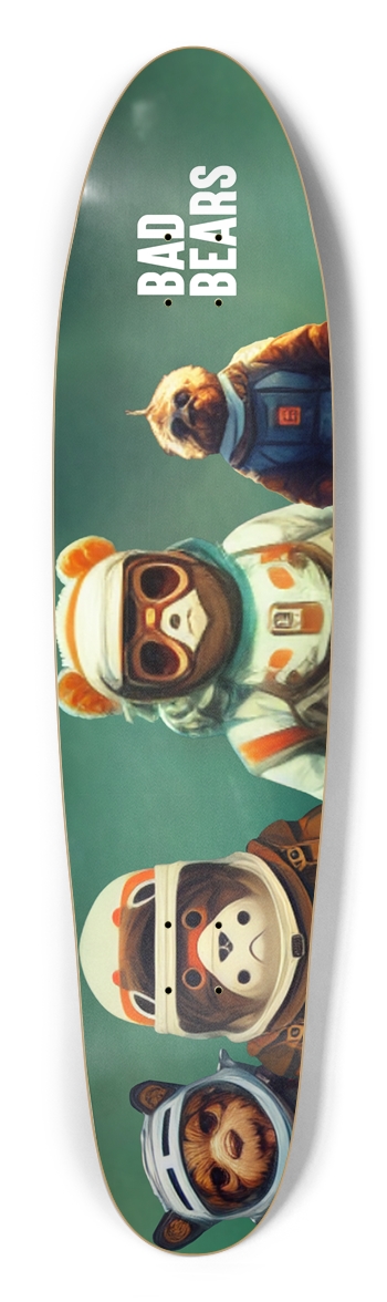 Trooper Eaters Longboard Shape