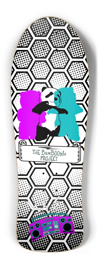 Bad Panda Old Skool Deck Old School Shape