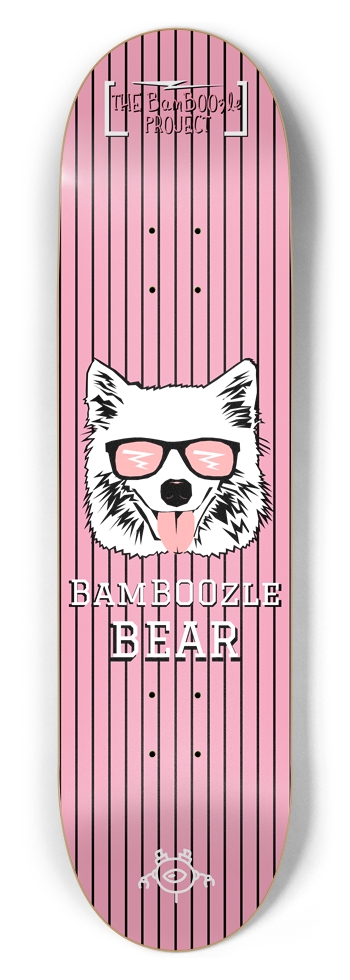 BamBoozle Bear Deck 8-1/2 Skateboard Deck