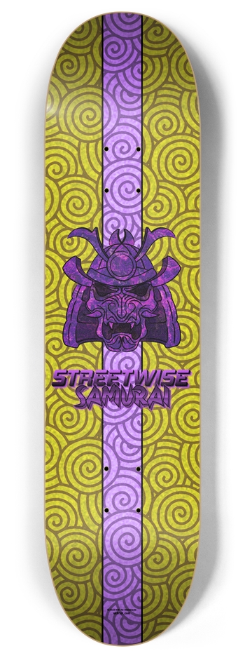 Flourite Samurai - 8" Popsicle 8 Inch Skateboard Deck
