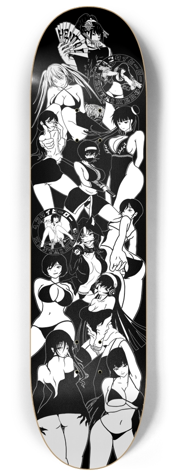 Girls 8-1/4 Skateboard Deck